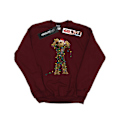 Miniatyrbild 1 av 5: Star Wars Dam/Damer Chewbacca Julbelysning Sweatshirt M Burgundy M
