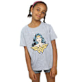 Miniatyrbild 2 av 5: Wonder Woman Girls Gaze Bomull T-shirt 5-6 år Sports Grey Sports Grey 5-6 Years