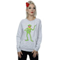 Miniatyrbild 2 av 6: The Muppets Dam/Damer Classic Kermit Heather Sweatshirt M H Heather Grey M