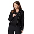 Miniatyrbild 1 av 3: Principles Dam/Damer Suedette Bonded Biker Jacka 20 UK Bla Black 20 UK