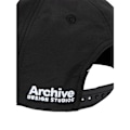 Miniatyrbild 3 av 4: Archive Design Studios Herrar Capital Basebollkeps Storlek One Black Black One Size