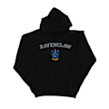 Miniatyrbild 1 av 3: Harry Potter Pojkar Ravenclaw Crest Hoodie 9-11 År Svart Black 9-11 Years