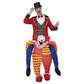 Miniatyrbild 1 av 3: Smiffys Unisex Vuxen Clown Piggy Back Kostym One Size Gul/R Yellow/Red/Blue One Size