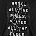 Miniatyrbild 3 av 5: AC/DC Unisex Vuxen Struck Sweatshirt M Svart Black M