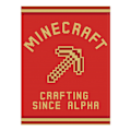 Miniatyrbild 1 av 2: Minecraft Crafting Since Alpha Canvas Print 80cm x 60cm Röd/Gul Red/Gold 80cm x 60cm