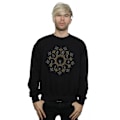 Miniatyrbild 2 av 3: Fantastiska vidunder Mäns karaktär Crest Sweatshirt L Svart Black L