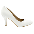 Miniatyrbild 1 av 3: Var är det ifrån Dam/Dam Paola PU Spetsig Mid High Heel White 8 UK