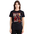 Miniatyrbild 1 av 6: Deadpool Unisex Vuxen Karaktärs Montage T-Shirt L Svart Black L