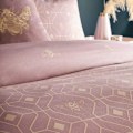 Miniatyrbild 4 av 5: Furn Bee Deco Påslakan Set Dubbel Blush Röd Blush Red Double