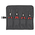 Miniatyrbild 1 av 2: Knipex Precisionslåsringstång Set I Rulle, 4 Delar One Size M Multi Colour One Size