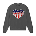 Miniatyrbild 1 av 2: Coca-Cola Unisex Vuxen Americana Sweatshirt S Kolgrå Charcoal S