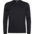 Miniatyrbild 1 av 2: Clique Herr Basic Active Långärmad T-shirt M Svart Black M