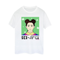 Miniatyrbild 1 av 3: Netflix Dam/Kvinnor Sex Education Ola Sex Equation Bomull Pojkvän T-shirt White XL
