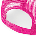 Miniatyrbild 3 av 4: Beechfield Herr Halv Mesh Trucker Cap / Huvudbonad En Storlek Svart Black/Fuchsia One Size