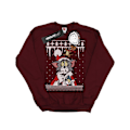 Miniatyrbild 1 av 5: Tom And Jerry Pojkar Jul Fair Isle Sweatshirt 9-11 År Bu Burgundy 9-11 Years