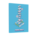 Miniatyrbild 2 av 2: Minecraft Alpha Canvas Print 40cm x 30cm Blå/Vit/Grön Blue/White/Green 40cm x 30cm