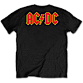 Miniatyrbild 2 av 2: AC/DC Unisex Vuxen Baktryck Logo T-shirt L Svart Black L