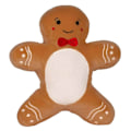 Miniatyrbild 1 av 3: Mumbles SquidgeMe Pepparkaksgubbe Plyschleksak One Size Ljusbrun Light Brown One Size