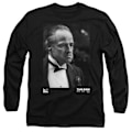Miniatyrbild 3 av 3: The Godfather Unisex Vuxen Don Vito Corleone Fotografi T-Shirt Black S