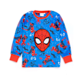 Miniatyrbild 2 av 5: Spider-Man Fleece Pyjamas för Barn 3-4 År Blå Blue/Red 3-4 Years