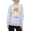 Miniatyrbild 3 av 5: Disney Princess Dam sweatshirt med silhuett för kvinnor/damer Heather Grey S