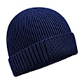 Miniatyrbild 1 av 2: Beechfield Unisex Vuxen Ekologisk Bomull Engineered Patch Beanie Oxford Navy One Size