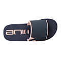Miniatyrbild 2 av 3: Animal Womens/Ladies Wave Recycled Sliders 7 UK Navy Navy 7 UK
