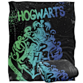 Miniatyrbild 1 av 6: Harry Potter Hogwarts Sprayfärg Filt One Size Flerfärgad Multicoloured One Size