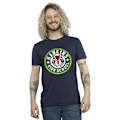 Miniatyrbild 2 av 3: Netflix Stranger Things Hawkins Tiger Circle T-shirt M Nav Navy Blue M