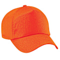 Miniatyrbild 1 av 2: Beechfield Unisex Original 5-Panel Baseballkeps i enfärgad design, One Size Orange One Size