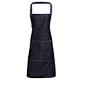 Miniatyrbild 1 av 2: Premier Unisex Vuxen Twill Full Apron One Size Indigo Denim Indigo Denim One Size