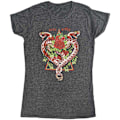 Miniatyrbild 1 av 2: Def Leppard Dam/Damer Love Bites Tour 2019 T-Shirt L Grå Grey L