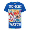 Miniatyrbild 1 av 2: Yo-Kai Watch Barn T-shirt för pojkar 5-6 år Flerfärgad Multicoloured 5-6 years