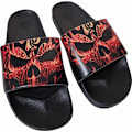 Miniatyrbild 1 av 3: Spiral Direct Mens Skull Blast Sliders 4 UK Svart Black 4 UK