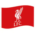 Liverpool FC Flag One Size Röd Red One Size