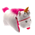 Miniatyrbild 1 av 2: Despicable Me Officiell Mjuk Enhörnings Fällbar Kudde One Size White/Pink One Size