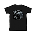 Miniatyrbild 1 av 3: Netflix The Witcher Wolf Logo T-shirt S Svart Black S