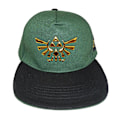 Miniatyrbild 1 av 3: Legend Of Zelda Hyrule Logotyp Snapback Cap One Size Grön Green One Size