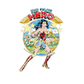 Miniatyrbild 4 av 4: Wonder Woman Unisex Vuxen Be The Hero T-Shirt L Beige Beige L