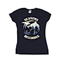 Miniatyrbild 1 av 3: Netflix Dam/Dam The Witcher Jul Wolf Bomull T-shirt Navy Blue M