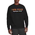 Miniatyrbild 5 av 5: Twin Peaks Unisex Vuxen Population Sweatshirt XL Svart Black XL