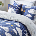 Miniatyrbild 5 av 6: Peter Rabbit Sleepy Head Påslakan Set Enkelsäng Blå Blue Single