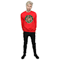 Miniatyrbild 4 av 5: Harry Potter Julkrans Sweatshirt XXL Röd Red XXL