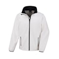 Miniatyrbild 1 av 3: Result Core Mens Printable Soft Shell Jacket XXL Vit/Svart White/Black XXL