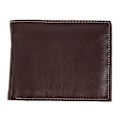 Miniatyrbild 1 av 2: Eastern Counties Leather Mens Mark Trifold Wallet Med Myntficka Brown One Size