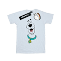 Miniatyrbild 1 av 3: Scooby Doo Dam/Kvinnor Stor Ansikte Bomull Pojkvän T-shirt XXL White XXL