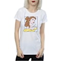 Miniatyrbild 3 av 5: Disney Princess Dam/Damer Belle Pop Art Bomull T-shirt L Vit White L