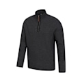 Miniatyrbild 2 av 3: Mountain Warehouse Beta Contrast Zip Top 4XL Charcoal för män Charcoal 4XL