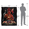 Miniatyrbild 5 av 6: The Flash Filmaffisch Filt One Size Flerfärgad Multicoloured One Size