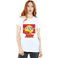 Miniatyrbild 2 av 3: Tom And Jerry Dam T-shirt i bomull för kvinnor/damer White XL